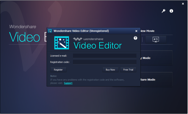 wondershare video editor 3.1.1 serial key